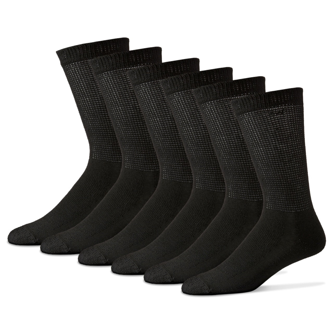 Physician's Choice Diabetic Crew Calf length Socks (12 Pair Pack)