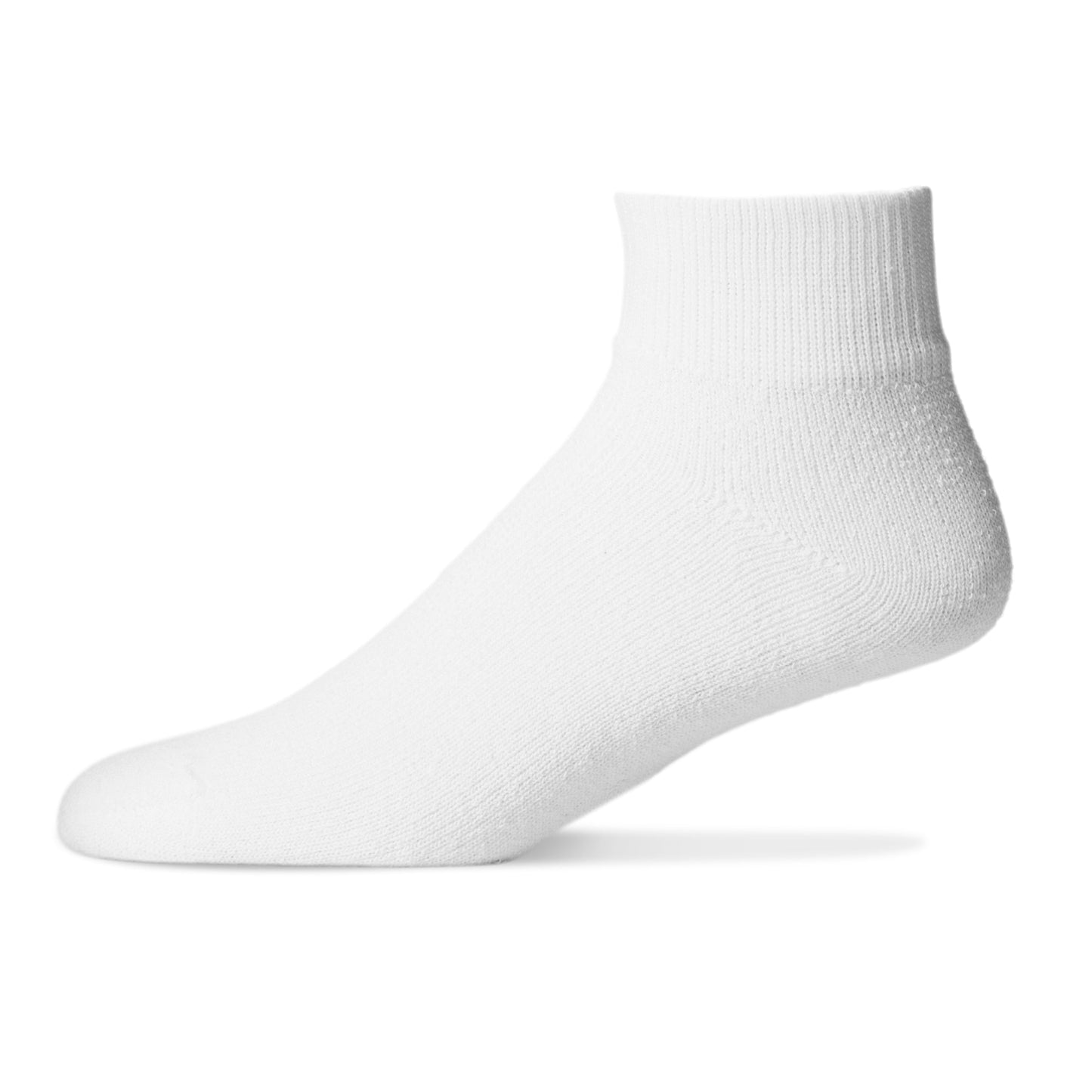 American Made Athletic Casual Quarter Socks (12 Pair Pack)