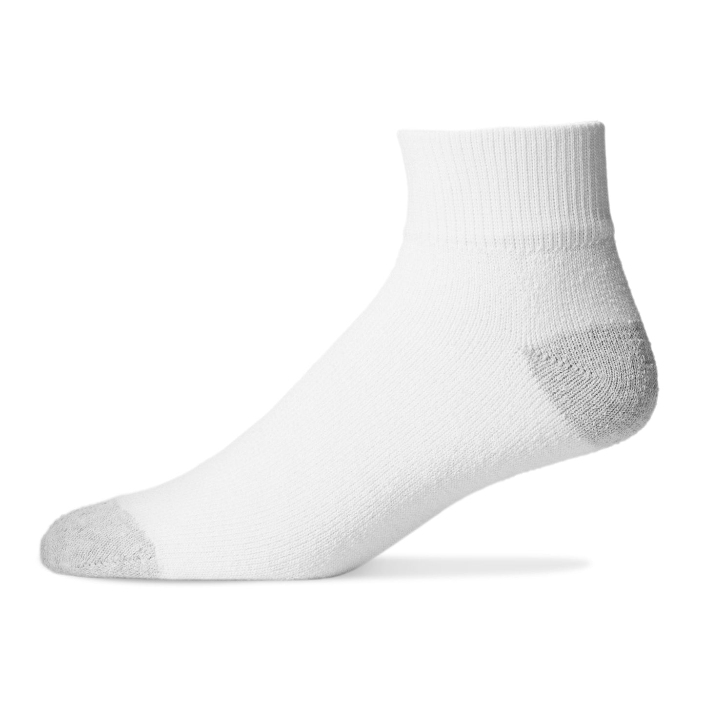 American Made Athletic Casual Quarter Socks (12 Pair Pack)