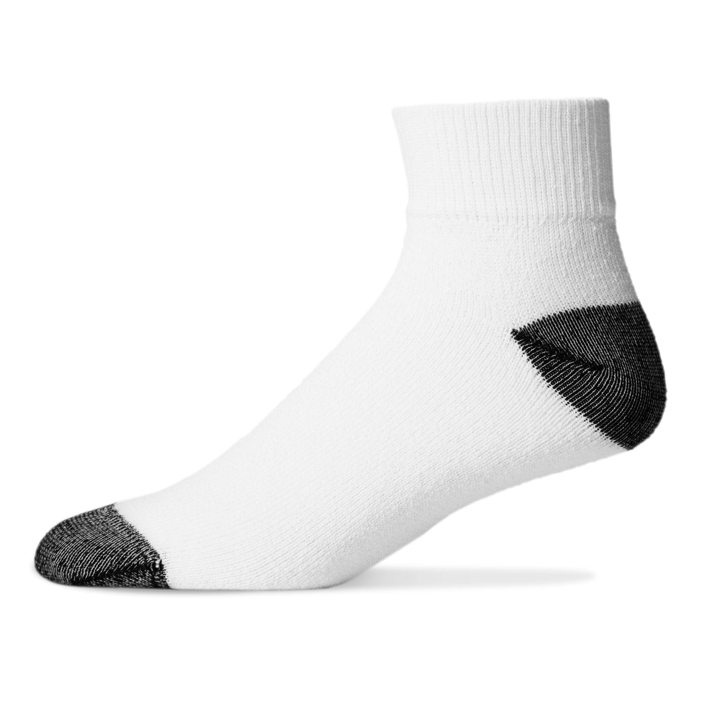 American Made Athletic Casual Quarter Socks (12 Pair Pack)