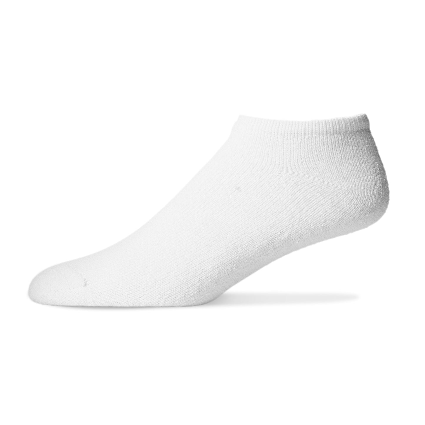 American Made Athletic Cotton Blend No Show Socks (12 Pair Pack)