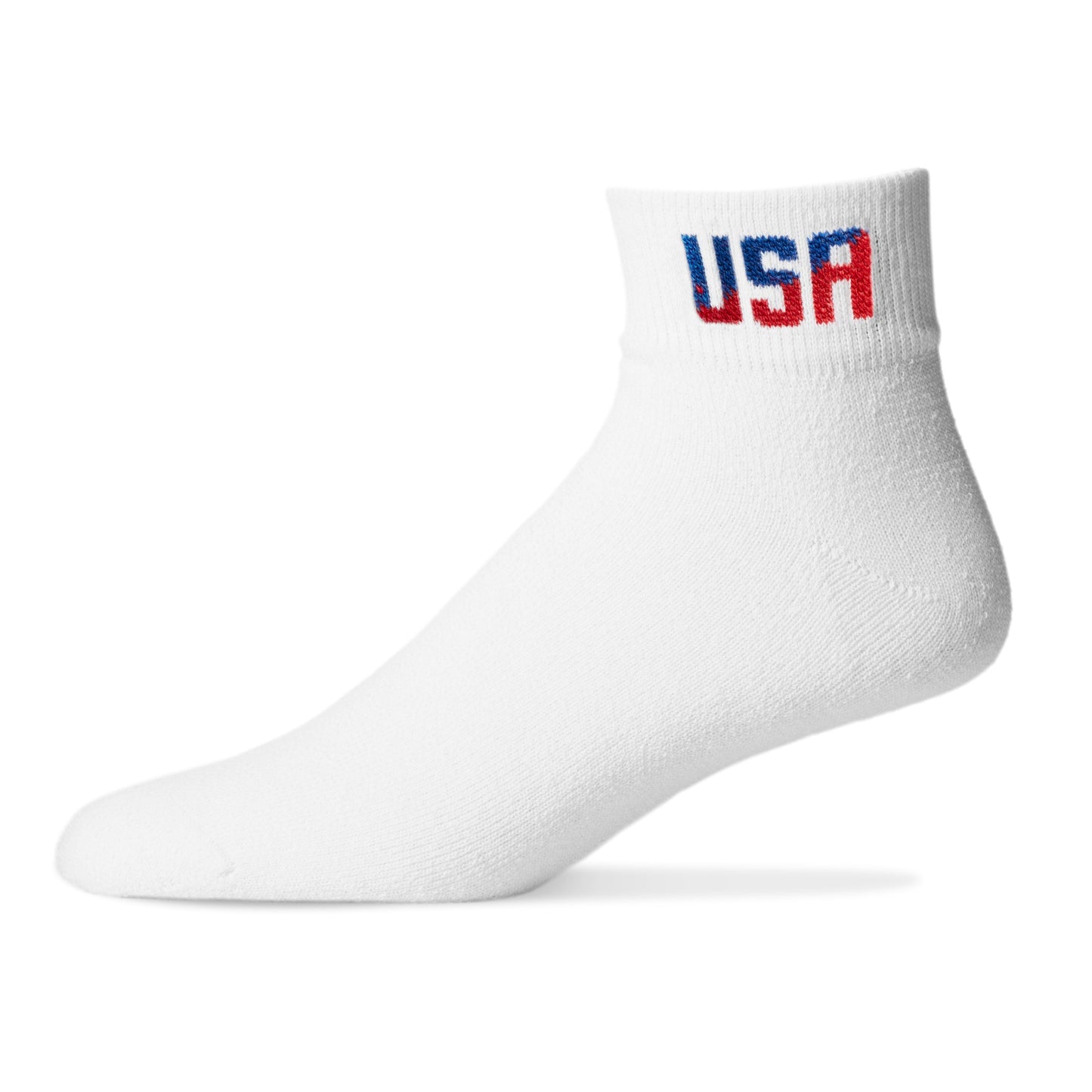 American Made Athletic Casual Quarter Socks (12 Pair Pack)