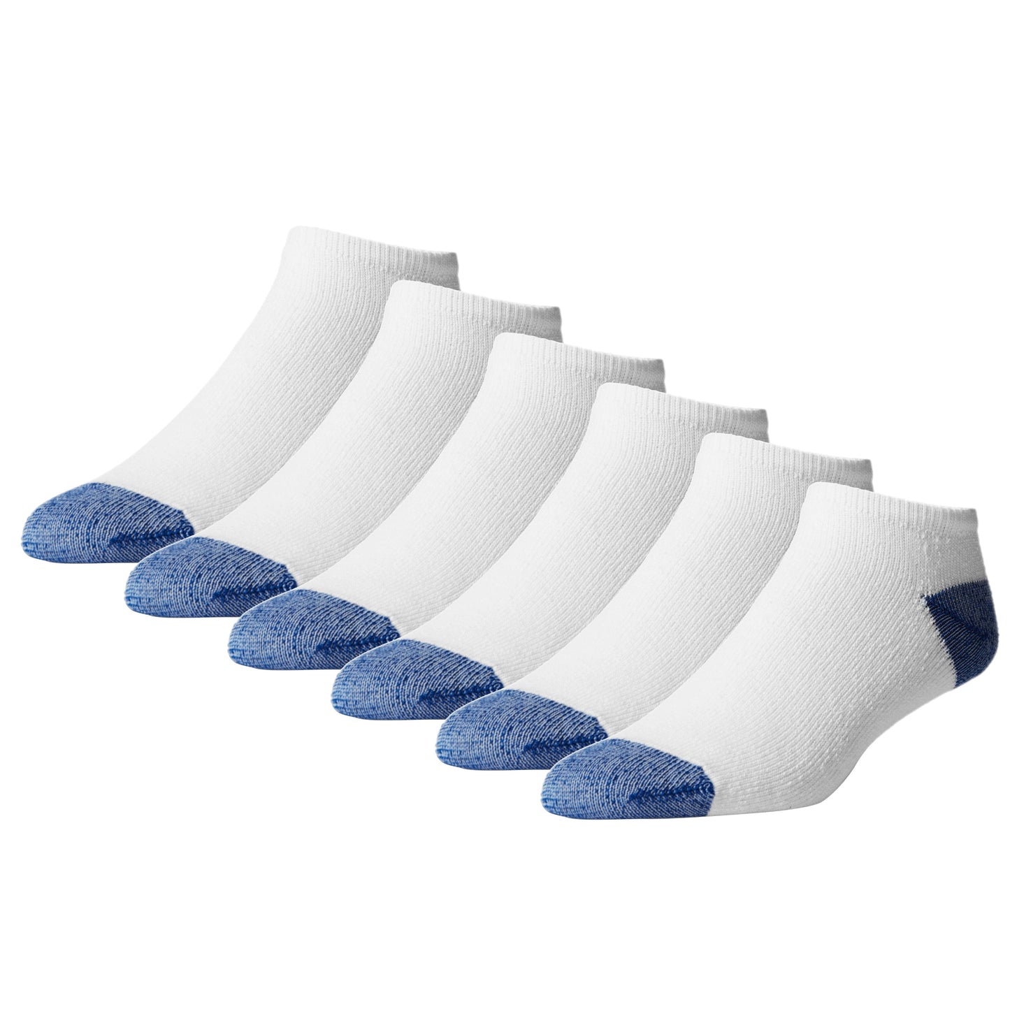 American Made Athletic Cotton Blend No Show Socks (12 Pair Pack)