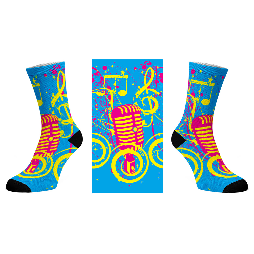 Pop Rock_Printed Socks