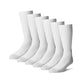 Pro-Trek Brand Steel Toe Boot Socks Extra Cushioned (6 Pair Pack)
