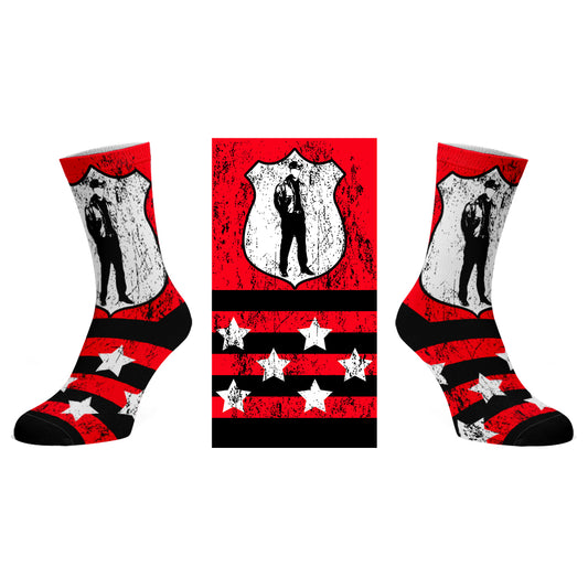 Police_Printed Socks