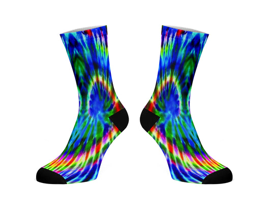 Peace and Love_Tie Dye Socks