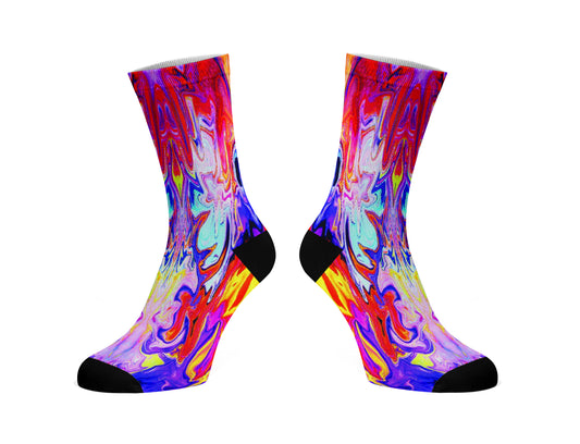 Trippy_Tie Dye Socks