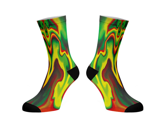 Acid Rain_Tie Dye Socks