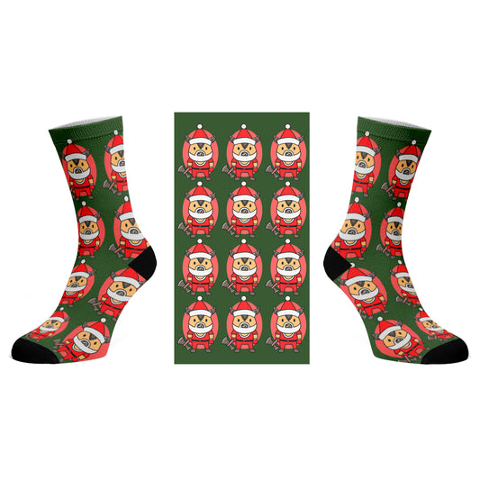 Christmas Gamer Design Socks